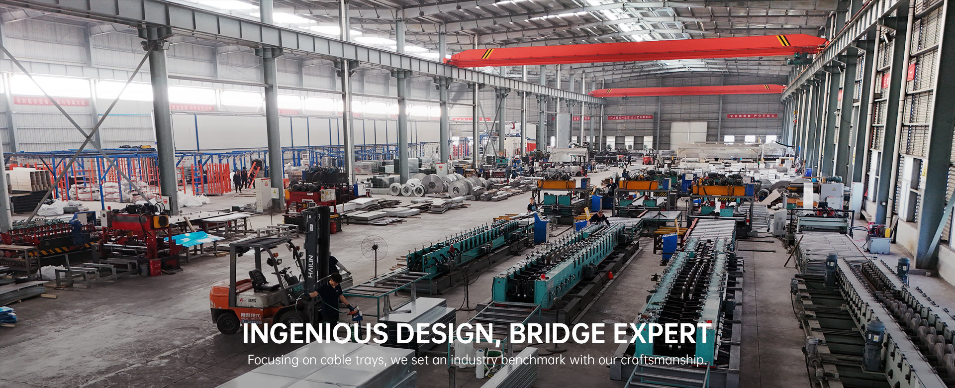 Bandeja de cabos de malha