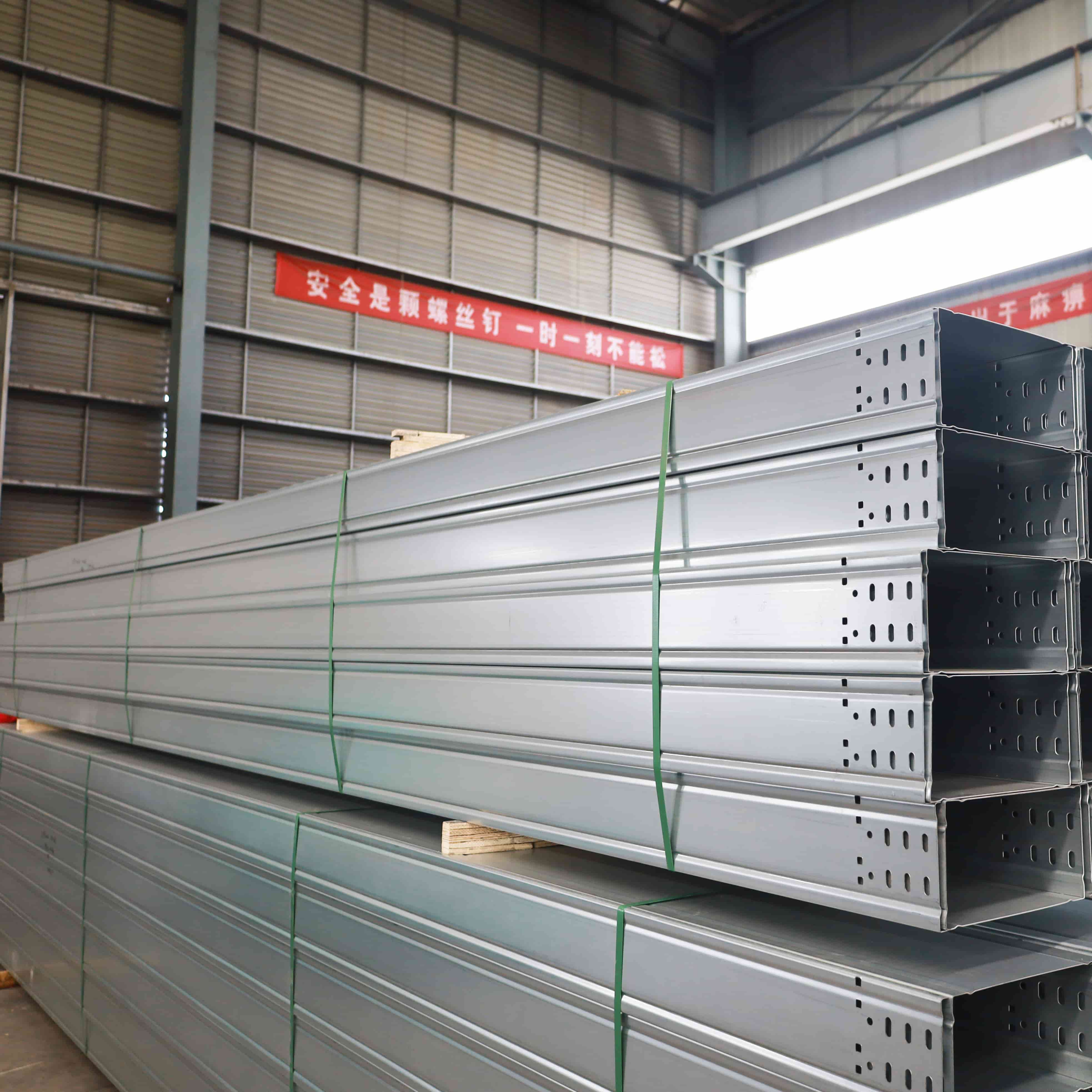 Tabuleiros de cabos de perfil de alumínio por grosso