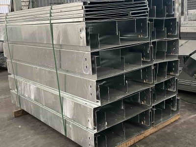 Bandeja de cabos galvanizada a quente