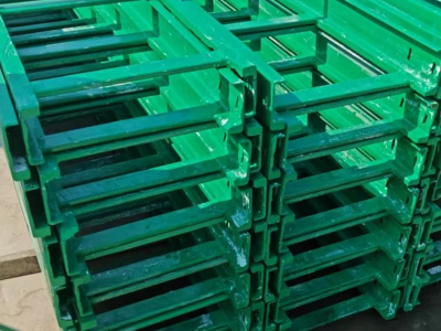 Estrutura de ponte em plástico