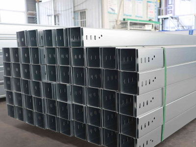 Bandeja de cabos galvanizada a quente