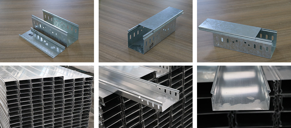 Bandeja de cabos com travamento automático Bandeja de cabos com travamento automático