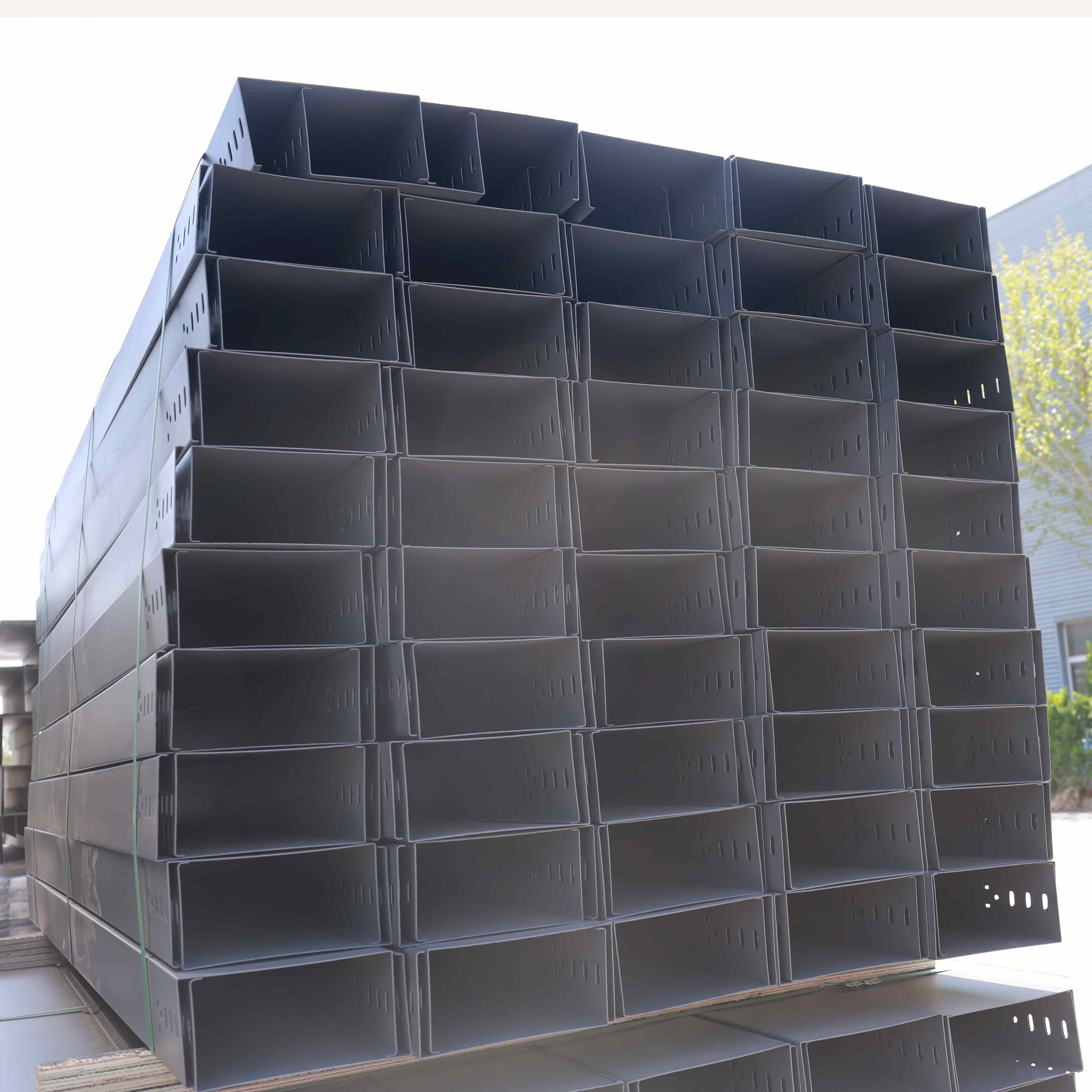 Bandeja de cabos galvanizada a quente Bandeja de cabos galvanizada a quente